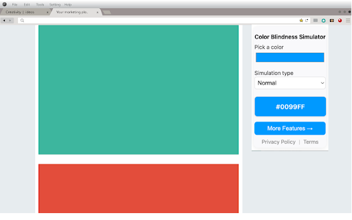 Color Blindness Simulator :: Simulate color blindness types instantly from your browser popup.