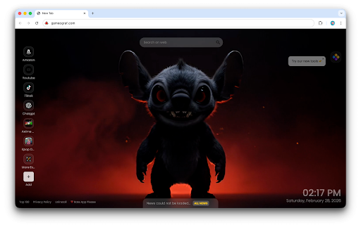 Dark Stitch Live Wallpaper :: Step into a shadowy transformation with Dark Stitch Awakening Live Wallpaper - Gameograf Dark Series