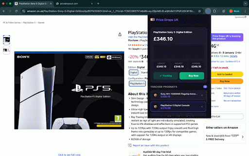 Price Drops UK :: Track prices across UK retailers. Get alerts when prices drop. Save money on every purchase.