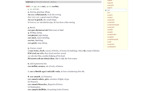 TeanglannFormat :: Formats teanglann.ie, so that you can find what you need quickly.
