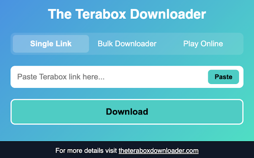 The Terabox Downloader :: Download files from Terabox easily