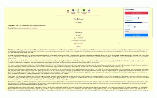 Readable Web :: Make any webpage instantly more readable with optimal typography