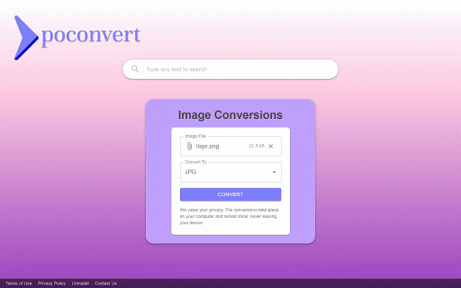 PoConvert :: PoConvert - Fast & Easy image conversion tool
