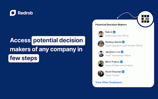 Redrob :: Save LinkedIn profiles to Redrob lists and enrich them with verified contact details in one click.