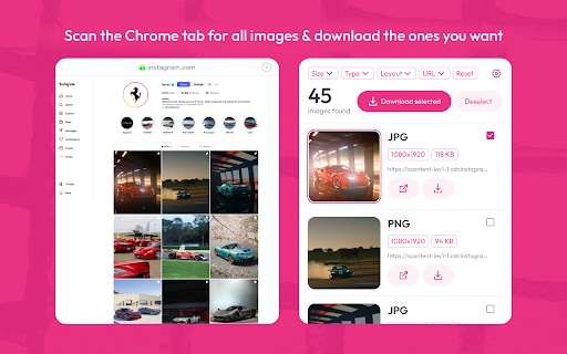 Image Downloader Pro Tool :: Download all images from any website in one click. Fast, easy, and bulk image downloader for Chrome.