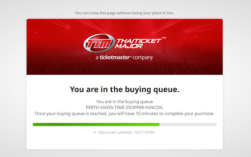 Queue Percentage Monitor :: Ticket Queue Percentage