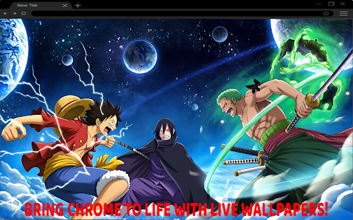 Luffy vs Sasuke vs Zoro Triple Battle Epic Live Wallpaper :: ⚔️ When worlds collide—Luffy, Sasuke, and Zoro clash in a high-speed anime battle royale!