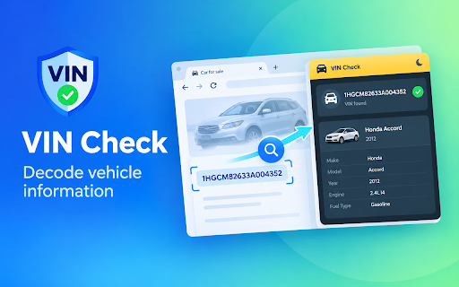 VIN Check :: Use vin check, a fast vin decoder to check any identification number and get essential vehicle information instantly.