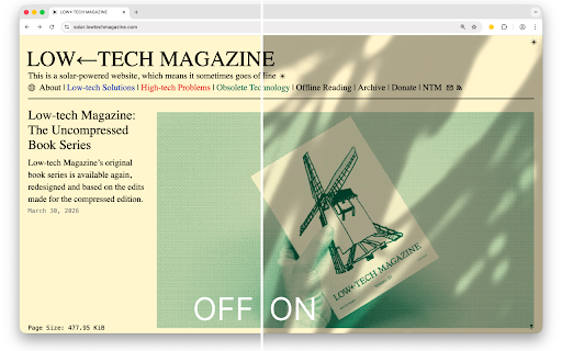 Sunshine :: Overlay beautiful shadow effects on any website