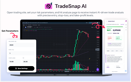 TradeSnap AI :: Premium AI Trading Analysis Tool