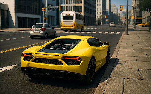 Extensive Car Chase And Drive :: Extensive Car Chase And Drive is an exciting driving simulation game set in the vibrant environment of modern city roads.