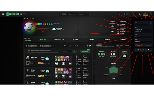 Steam Notes :: Local notes for Steam, Tracklock, Statlocker, Faceit, and Twitch profiles.