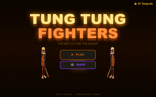 Tung Tung Fighters :: A 1v1 fighting game featuring Tung Tung. Select your class, pick a map, and brawl!