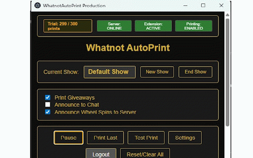 whatnot-autoprint :: Automatically detects Whatnot auction wins and sends them to your local WhatnotAutoPrint application for label printing.