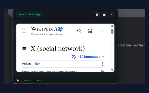 LinkShift: Sandboxed Link Previewer :: Preview links on hover inside a clean, sandboxed popover. Bypass trackers, block ads, and read articles distraction-free.