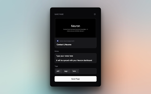 Neuron Clipper :: Clip web pages to your Neuron knowledge base