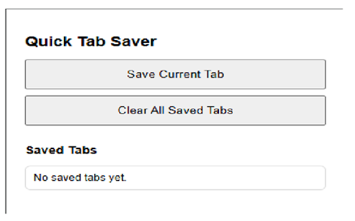 Quick Tab Saver :: Save the current tab into a simple local reading list.