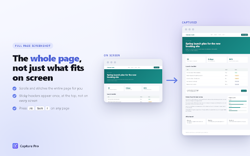 Capture Pro - Full Page Screenshot, Annotate & Share :: Full page screenshot & screen capture. Annotate with arrows, text, blur. Copy a share link, no account. Pay once, no subscription.
