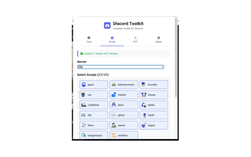 Discord Toolkit :: Complete Discord toolkit for exporting chats, emojis, PFPs, and media files.