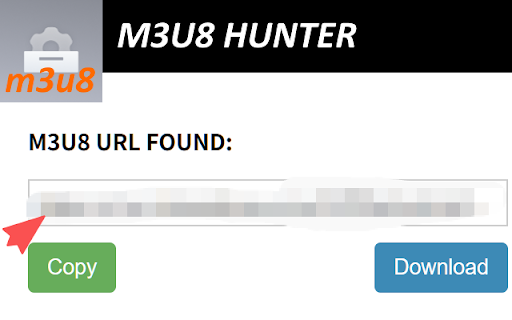 M3U8 Hunter :: Find、copy and download .M3U8 file in the browser。