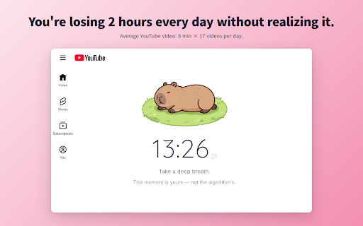 Scroll Detox: YouTube & Reddit Feed Blocker :: Block distracting content on YouTube and Reddit. Focus on what matters.