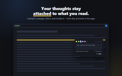 Spatra :: Turn the web into your knowledge space. Highlight, annotate and keep thoughts anchored to what you read.