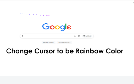 Cursor Rainbow Trail :: Leaves a smooth, colorful rainbow gradient trail behind the cursor.