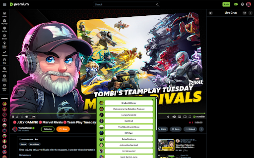 Rumble Live Ops :: Live tools, playlist automation, and quality-of-life features for Rumble.