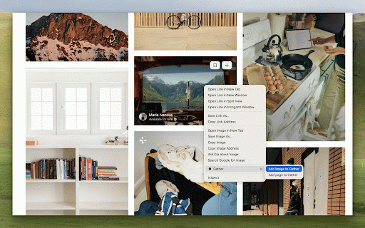 Gather :: Right-click to save images and pages to Gather.