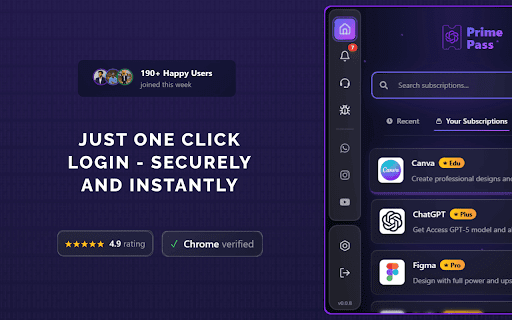 PrimePass :: Premium accounts at a very low price—one pass, big savings.