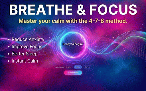 4-7-8 Breathing: Relaxation & Stress Relief Technique :: Discover the power of 4-7-8 Breathing: a simple relaxation technique for stress relief, better sleep, and anxiety reduction.