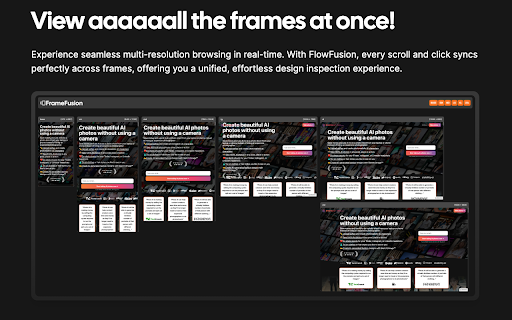 FrameFusion :: A browser extension to view multiple breakpoints at once.