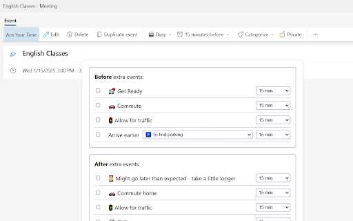 Ace Your Time - Outlook :: Ace Your Time - Outlook