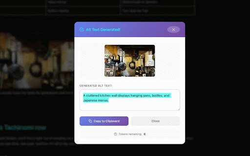 IMG Alt Gen Pro - AI Alt Text Generator :: Generate AI alt text for images instantly. Processing with visual progress tracking. Great for SEO, accessibility & WCAG compliance.