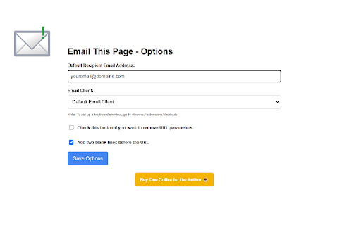 Email this page - Send URL by e-mail with GMail or other email apps by IGD. :: This extension allow you to send the current page URL with the selected text by email or Gmail quickly.