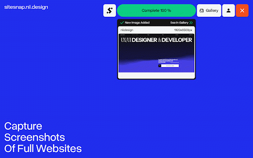 SiteSnap: Full Website Screenshots :: Capture perfect full-page screenshots with cloud sync.