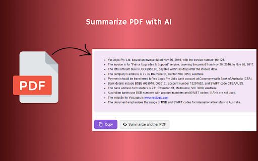 PDF Document Summarizer :: Use PDF Document Summarizer to instantly summarize AI documents. Summarize PDF documents AI organize effortlessly.