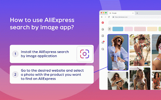 AliExpress search by image :: AliExpress photo search, a browser extension that quickly finds any product on AliExpress by picture from your computer.