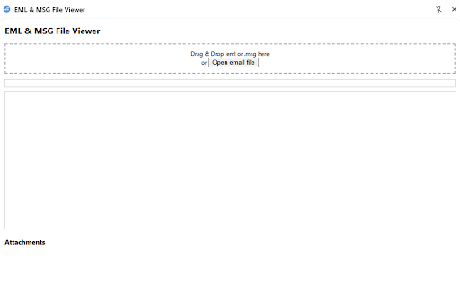 EML & MSG File Viewer :: View EML and MSG email files directly in your browser.