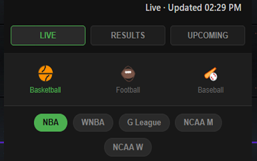 Pro Sports Monitor :: A real-time companion for tracking live scores and upcoming match schedules across your favorite sports