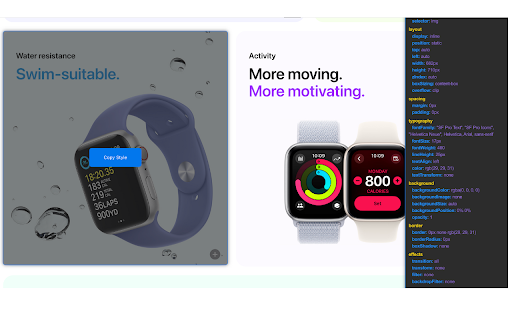 CopyCSS - One-click style copying for developers. :: Instantly capture and copy CSS styles on hover. Perfect for quick styling, debugging, and workflow efficiency.