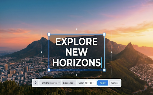 Image Text Editor :: Open AI image text editing tools from any page.