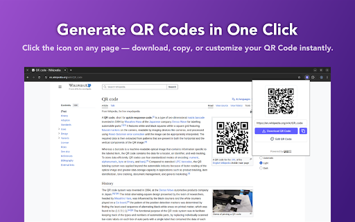 QR Code Generator (by QRBYT) :: Generate QR codes instantly — free, customizable, and ready to download.