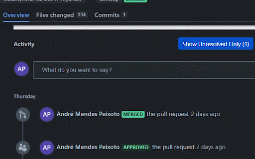 Bitbucket PR Enhancer :: Filter unresolved comments in Bitbucket Pull Requests