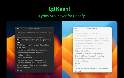 Kashi :: Kashi Miniplayer Extension