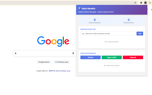Fetch Monitor :: Monitor all network requests
