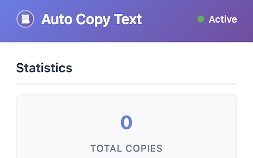 Auto Copy Text :: Automatically copies text as soon as you select it. Perfect for quick text copying without keyboard shortcuts.