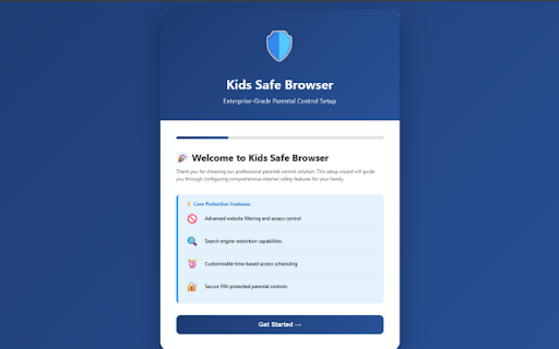 Kids Safe Browser - Parental Control & Web Filter :: Professional parental control. Restrict website access, manage screen time, and ensure safe browsing with PIN protection.