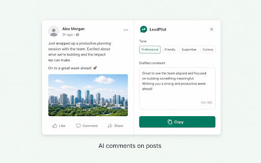 LeadPilot AI :: Your AI assistant for LinkedIn growth.