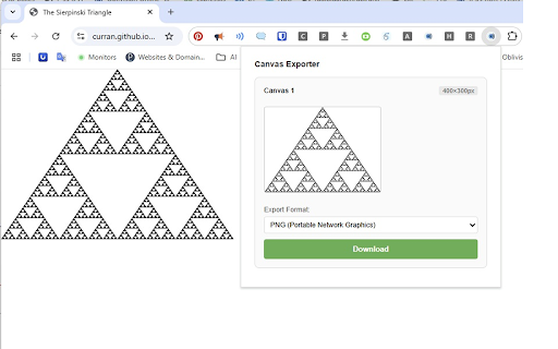 Canvas Exporter Pro :: Export canvas elements from any webpage in multiple formats (PNG, JPEG, WebP, SVG, BMP) with live previews